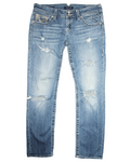 Vigoss Distressed Straight Leg Jeans