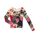 Vintage 90s Bonita Floral Collage Top