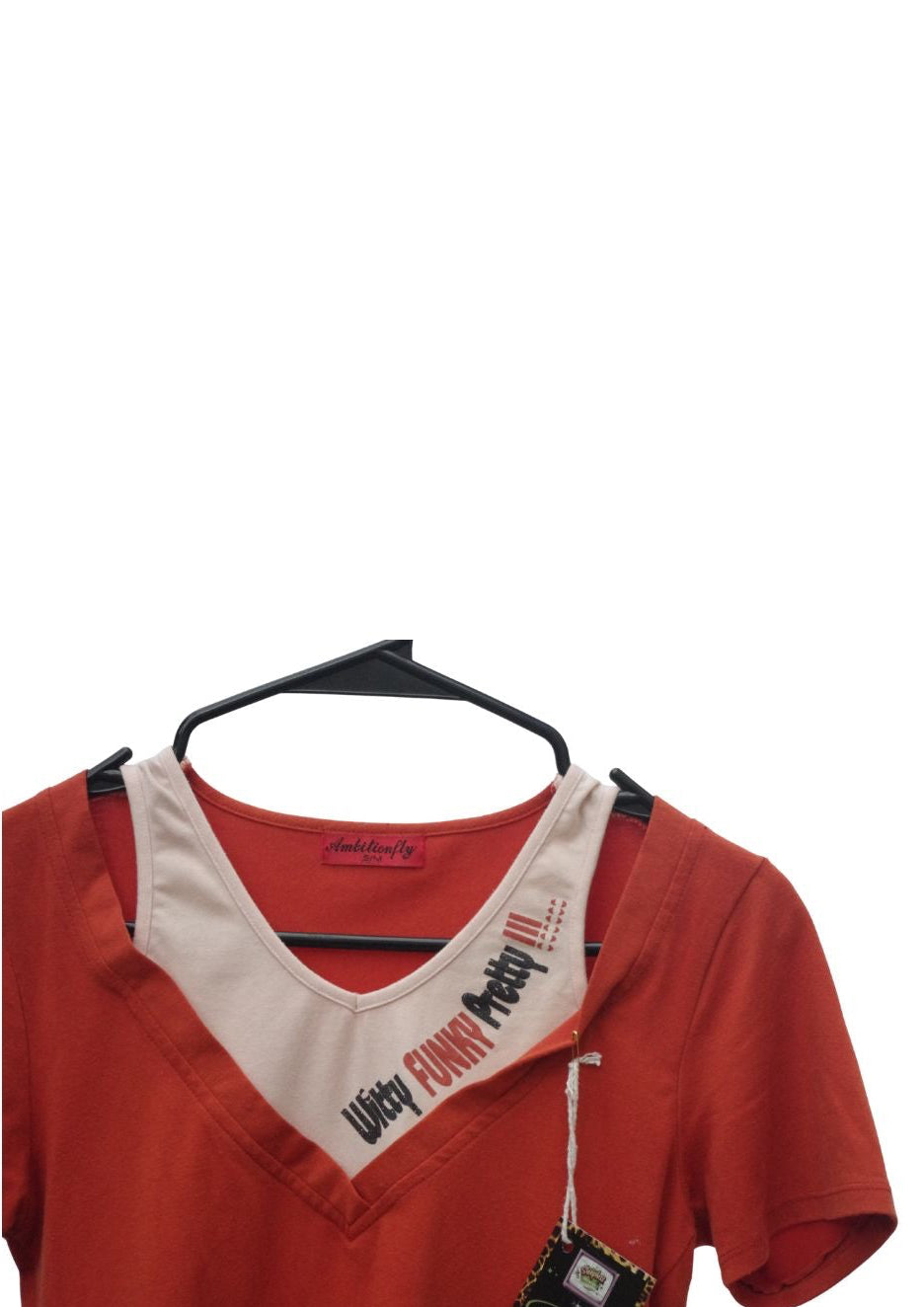 Witty Funny Pretty Y2K Double layer tank